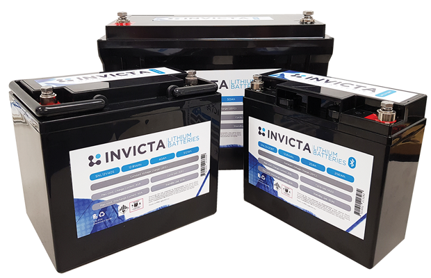 Invicta Lithium Battery with advanced lithium ion technology for exceptional performance and reliability